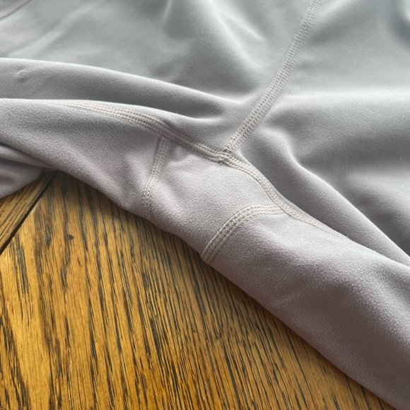 Gaiam Mauve Lavender High-Waisted Yoga Workout Leggings Size Medium - Picture 7 of 11